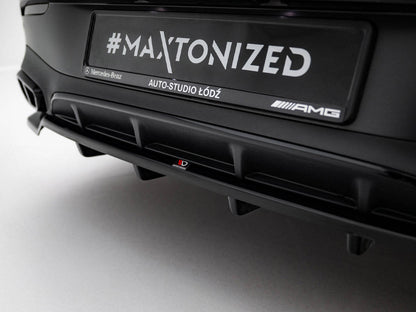 Maxton Design - Rear Splitter (Vertical Bars) Mercedes-Benz CLE AMG-Line C236