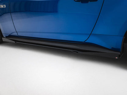 Maxton Design - Street PRO Side Skirts Diffusers + Flaps Ford Mustang GT Mk7