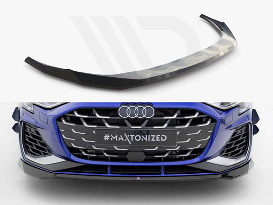 Maxton Design - Front Splitter V.2 Audi A3 S-Line Sedan / S3 Sedan 8Y Facelift