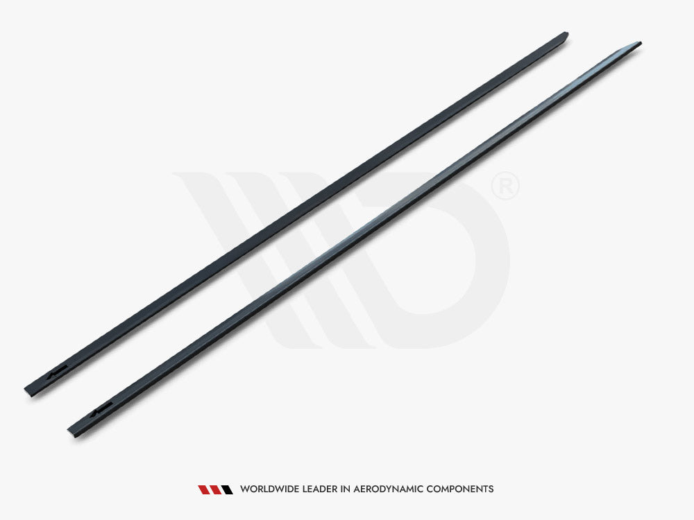 Maxton Design - Side Skirts Diffusers V.2 Volkswagen Golf R / R-Line Mk7 Facelift