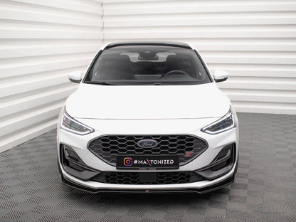 Maxton Design - Front Splitter V.1 Ford Focus ST / ST-Line Mk4 Facelift