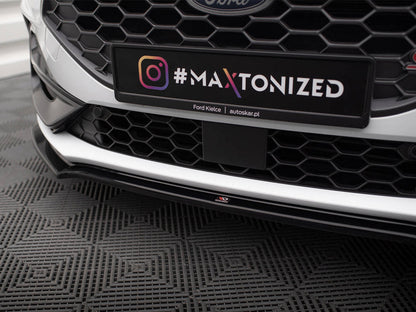 Maxton Design - Front Splitter V.1 Ford Focus ST / ST-Line Mk4 Facelift