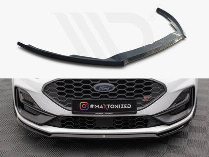 Maxton Design - Front Splitter V.3 Ford Focus ST / ST-Line Mk4 Facelift