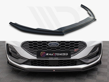 Maxton Design - Front Splitter V.4 Ford Focus ST / ST-Line Mk4 Facelift