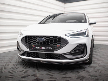 Maxton Design - Front Splitter V.5 Ford Focus ST / ST-Line Mk4 Facelift