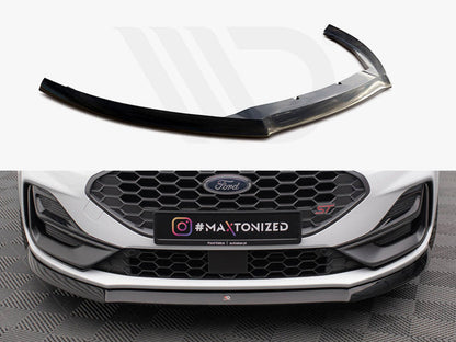 Maxton Design - FRONT SPLITTER V.8 FORD FOCUS ST / ST-LINE MK4