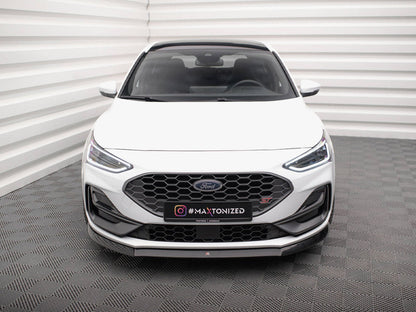 Maxton Design - FRONT SPLITTER V.8 FORD FOCUS ST / ST-LINE MK4