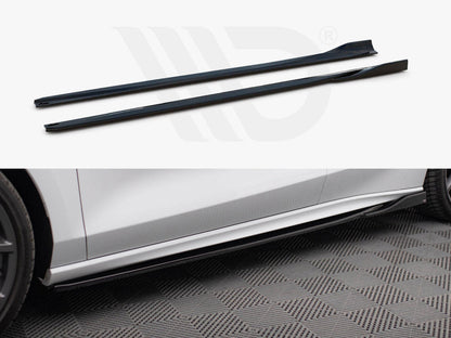 Maxton Design - Side Skirts Diffusers V.4 Ford Focus ST / ST-Line Mk4 Facelift