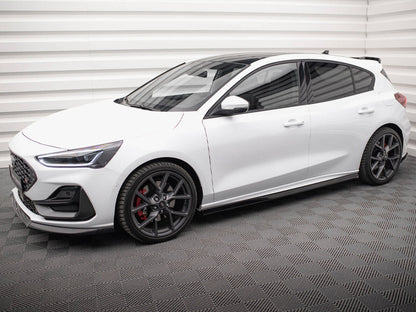 Maxton Design - Side Skirts Diffusers V.5 Ford Focus ST / ST-Line Mk4 Facelift