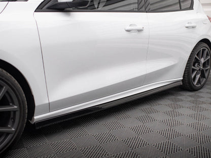 Maxton Design - Side Skirts Diffusers V.5 Ford Focus ST / ST-Line Mk4 Facelift
