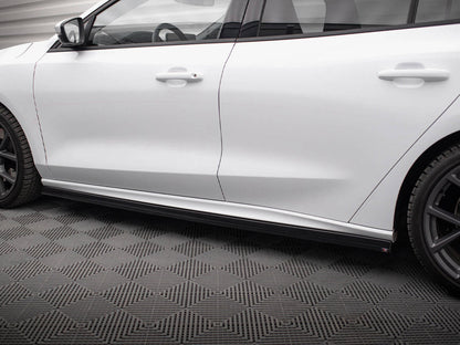 Maxton Design - Side Skirts Diffusers V.5 Ford Focus ST / ST-Line Mk4 Facelift