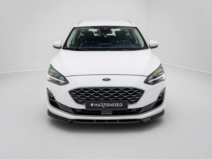 Maxton Design - Front Splitter V.2 Ford Focus Vignale Mk4