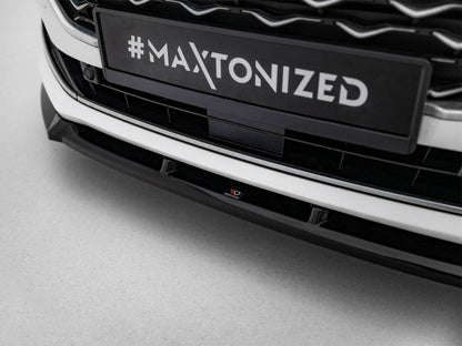 Maxton Design - Front Splitter V.2 Ford Focus Vignale Mk4