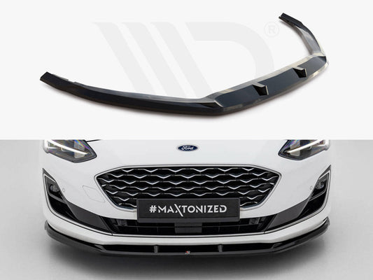 Maxton Design - Front Splitter V.1 Ford Focus Vignale Mk4