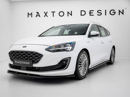 Maxton Design - Front Splitter V.1 Ford Focus Vignale Mk4