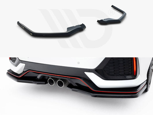 Maxton Design - Rear Splitter Honda Civic Sport Mk10