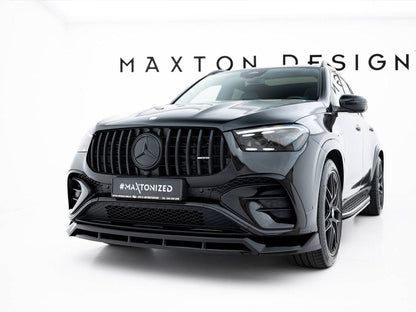 Maxton Design - Front Splitter Mercedes-AMG GLE 53 / AMG-Line SUV / Coupe W167 Facelift / C167 Facelift
