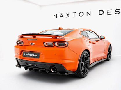 Maxton Design -Rear Splitter (Vertical Bars) Chevrolet Camaro SS Mk6 Facelift