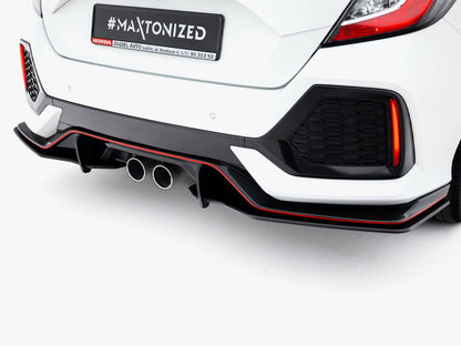 Maxton Design - Street Pro Rear Side Splitters Honda Civic Sport Mk10
