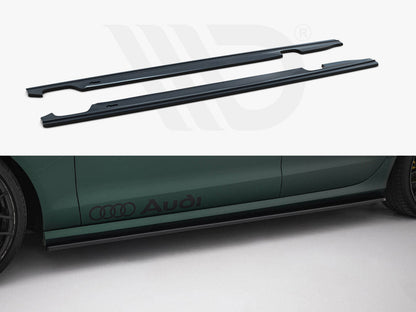 Maxton Design - SIDE SKIRTS DIFFUSERS AUDI S6 / A6 C7 S-LINE (2011-2014)