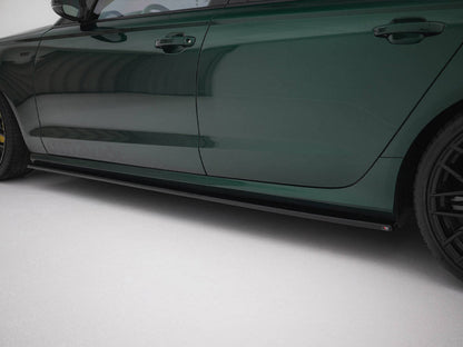Maxton Design - SIDE SKIRTS DIFFUSERS AUDI S6 / A6 C7 S-LINE (2011-2014)