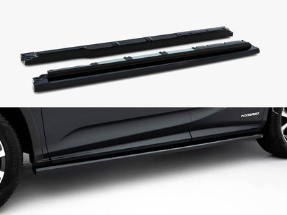 Maxton Design - Side Skirts Diffusers V.2 Lexus RX Mk4 Facelift (version without OEM step rails)