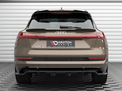 Maxton Design - Lower Spoiler CAP Audi e-Tron