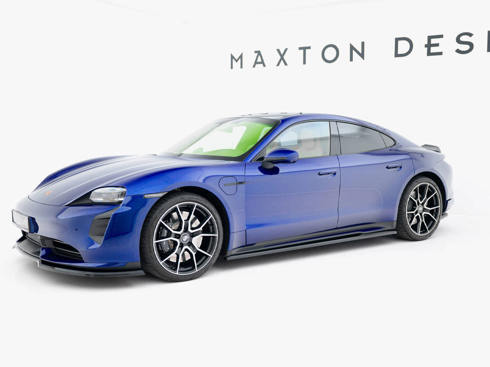 Maxton Design - Side Skirts Diffusers Porsche Taycan Turbo S Mk1