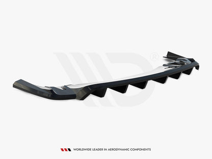 Maxton Design - Rear Splitter (Vertical Bars) Porsche Taycan Turbo S Mk1