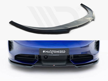 Maxton Design - Front Splitter Porsche Taycan Turbo S Mk1