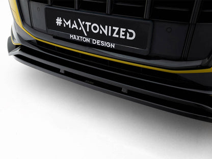Maxton Design - FRONT SPLITTER AUDI SQ7 /Q7 S-LINE MK2 (4M) FACELIFT