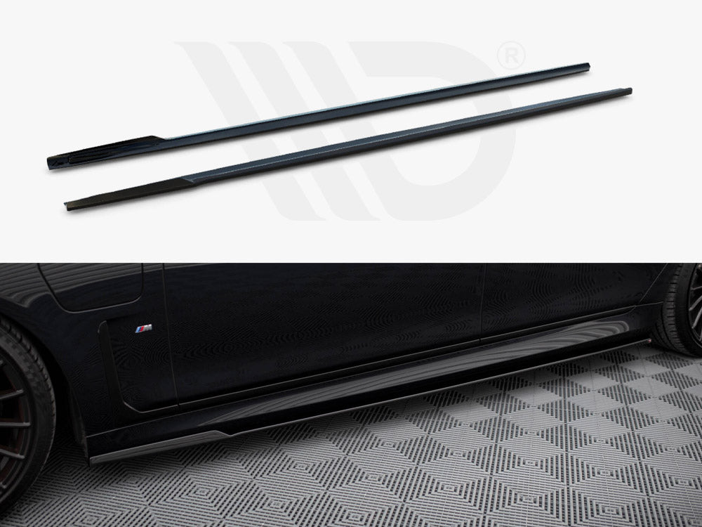 Maxton Design - Side Skirts Diffusers V.2 BMW 7 Long M-Pack G12