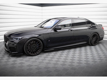 Maxton Design - Side Skirts Diffusers V.2 BMW 7 Long M-Pack G12