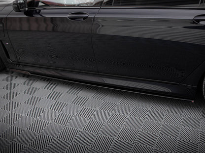 Maxton Design - Side Skirts Diffusers V.2 BMW 7 Long M-Pack G12