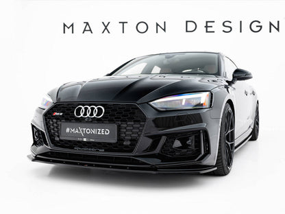 Maxton Design - FRONT SPLITTER V.1 AUDI RS5 F5 COUPE / SPORTBACK