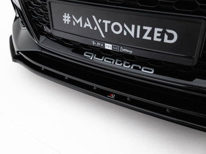 Maxton Design - FRONT SPLITTER V.1 AUDI RS5 F5 COUPE / SPORTBACK