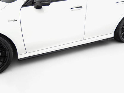 Maxton Design -  Side Skirts Diffusers Mercedes-AMG CLA 35 / 45 Coupe / Shooting Brake C118 Facelift / X118 Facelift