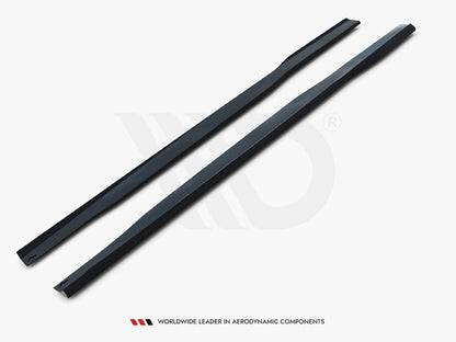 Maxton Design -  Side Skirts Diffusers Mercedes-AMG CLA 35 / 45 Coupe / Shooting Brake C118 Facelift / X118 Facelift