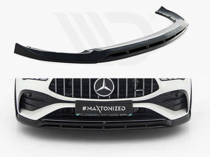 Maxton Design - Front Splitter Mercedes-AMG CLA 35 Coupe / Shooting Brake C118 Facelift / X118 Facelift