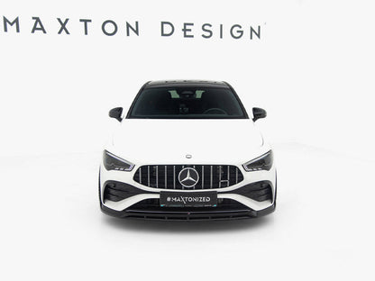 Maxton Design - Front Splitter Mercedes-AMG CLA 35 Coupe / Shooting Brake C118 Facelift / X118 Facelift