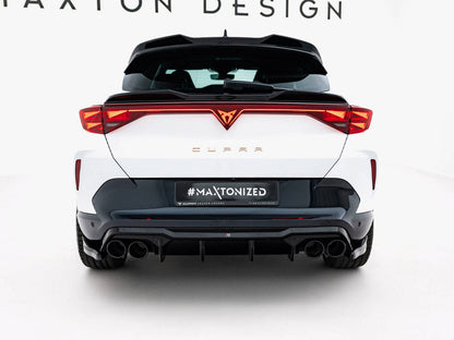 Maxton Design - Rear Valance V.3 + Exhaust Ends Imitation Cupra Formentor Mk1 Facelift
