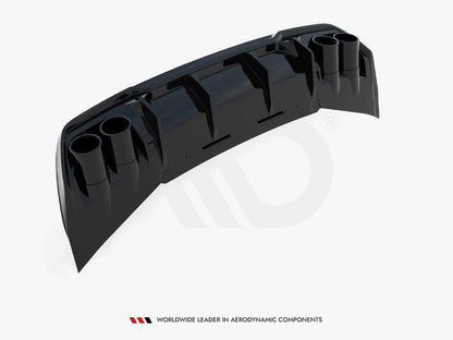 Maxton Design - Rear Valance V.3 + Exhaust Ends Imitation Cupra Formentor Mk1 Facelift