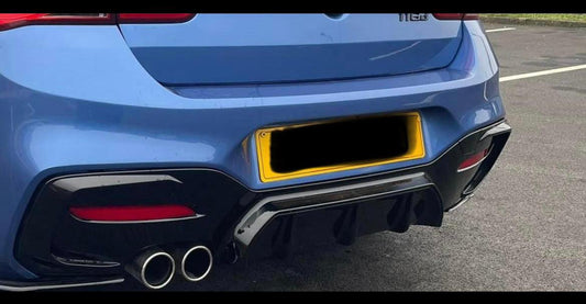 BMW 1 Series F20 F21 Rear Diffuser LCI 120/125 (1 Exhaust)