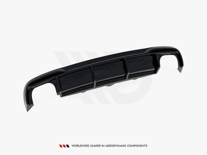 Maxton Design -Rear Valance Audi A5 8T Facelift (Version with dual exhausts on both sides)