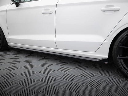 Maxton Design - Side Skirts Diffusers Audi A3 Sedan 8V Facelift