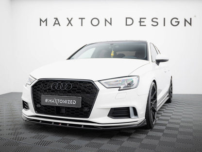 Maxton Design - Front Splitter Audi A3 Sedan 8V Facelift