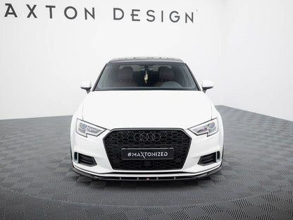 Maxton Design - Front Splitter Audi A3 Sedan 8V Facelift