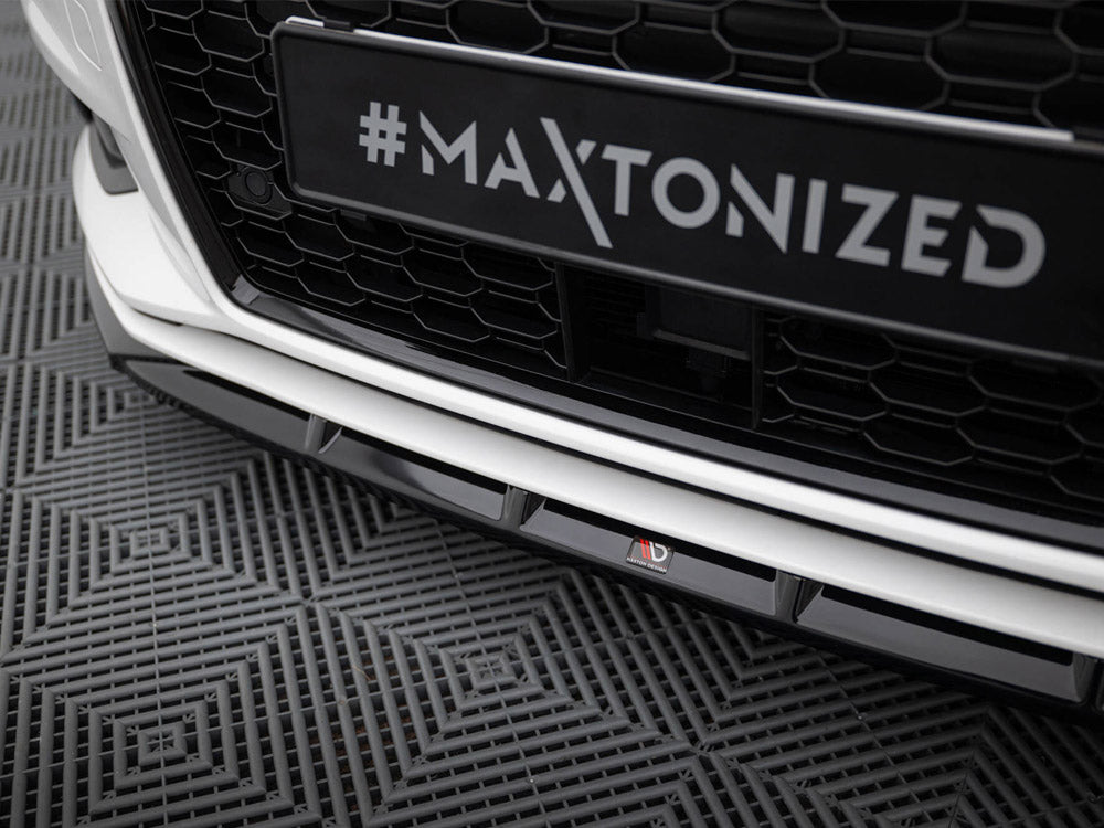 Maxton Design - Front Splitter Audi A3 Sedan 8V Facelift