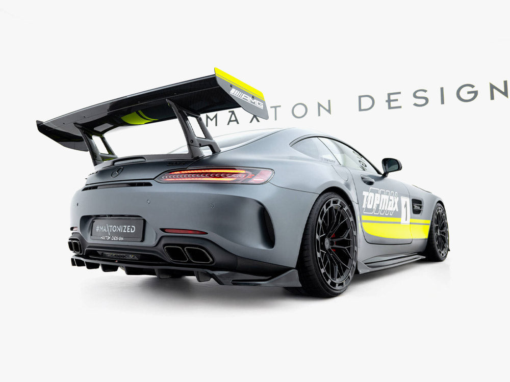 Maxton Design - Rear Splitter (Vertical Bars) Mercedes-AMG GT C C190 Facelift
