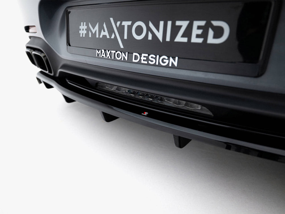 Maxton Design - Rear Splitter (Vertical Bars) Mercedes-AMG GT C C190 Facelift